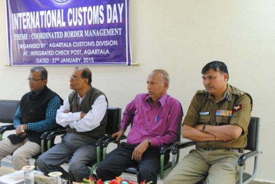 International Customs Day observed at Agartala ICP